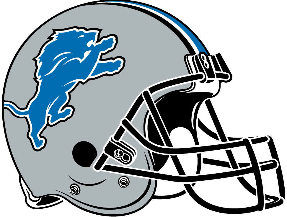 Detroit Lions 2009-2016 Helmet Logo iron on transfers for fabric